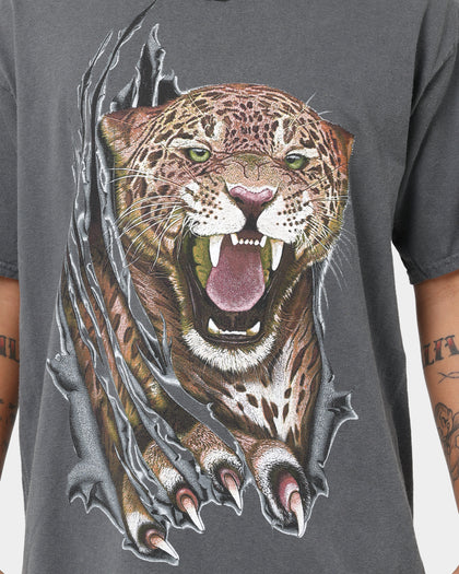 American Thrift OG Leopard T-Shirt Off Black