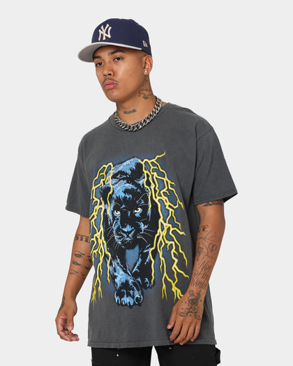 American Thrift OG Panther T-Shirt Off Black