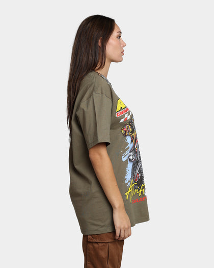 American Thrift Dirt Bike T-Shirt Military