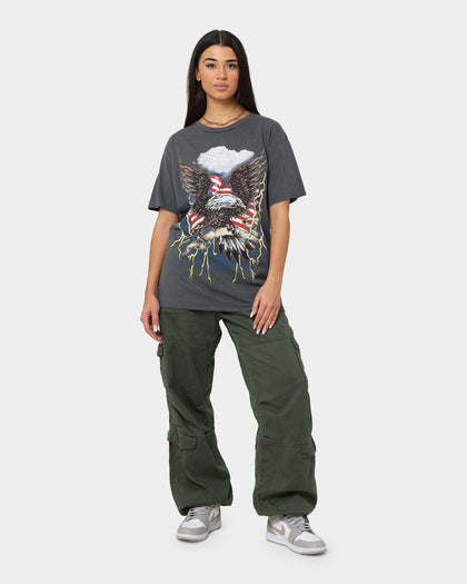 American Thrift Patriot Storm T-Shirt Off Black