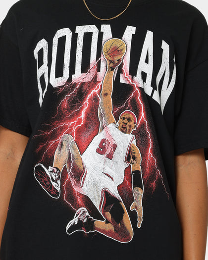 Rodman Brand Rodman Glow Dunk T-Shirt Black/Red