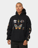 Rats Get Fat Tattoo Print Hoodie Black
