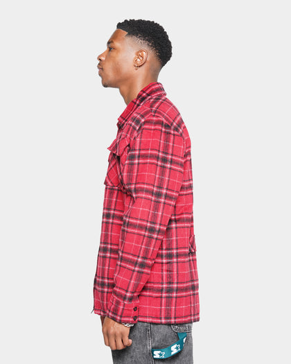 XXIII Charlie Flannel Jacket Red/Black