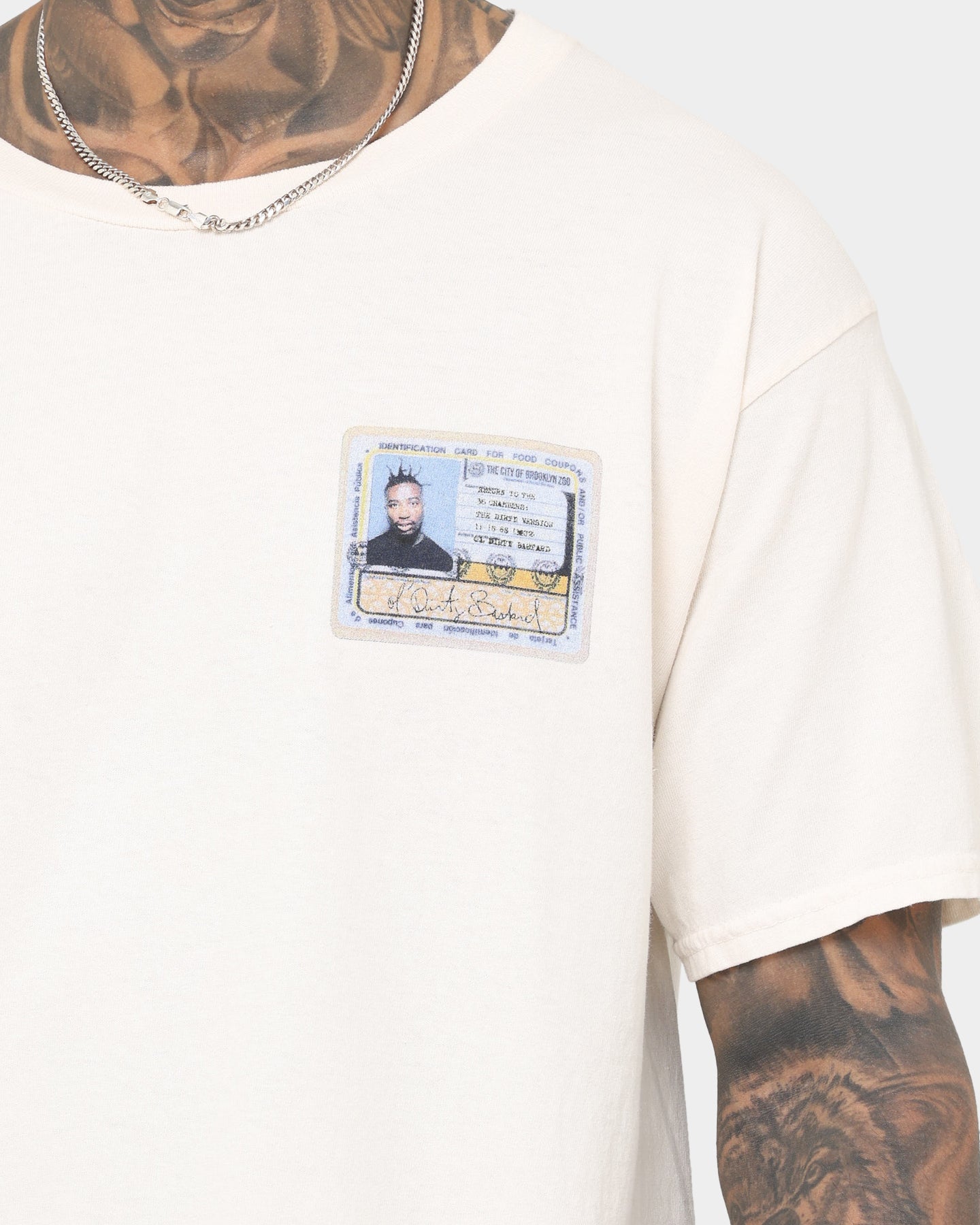 Goat Crew X Ol' Dirty Bastard ID Card Short Sleeve T-Shirt Off