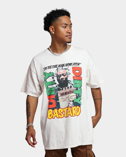 Goat Crew X Ol' Dirty Bastard One Man Army T-Shirt Off White