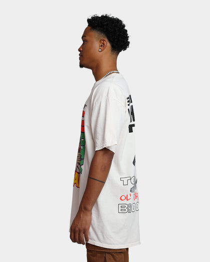 Goat Crew X Ol' Dirty Bastard One Man Army T-Shirt Off White