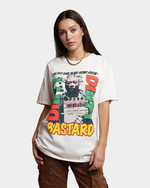 Goat Crew X Ol' Dirty Bastard One Man Army T-Shirt Off White