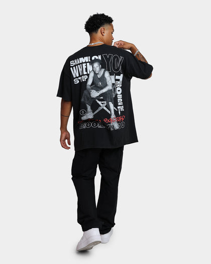 Goat Crew X Ol' Dirty Bastard One Man Army Vintage T-Shirt Washed Black
