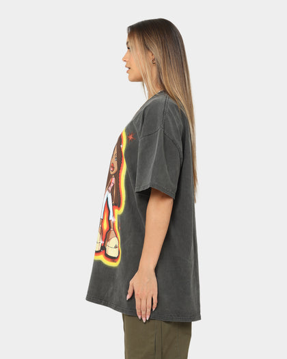 American Thrift X Bratz Sasha Heavyweight Vintage T-Shirt Black Wash