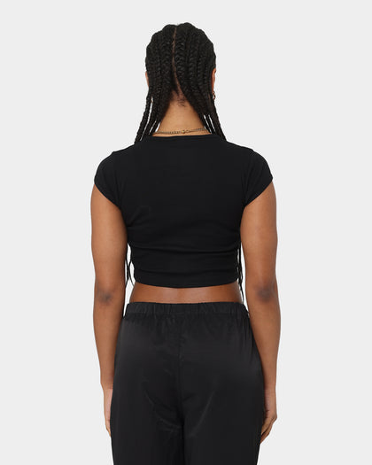 American Thrift X Bratz Women's Dump Him Baby T-Shirt Black