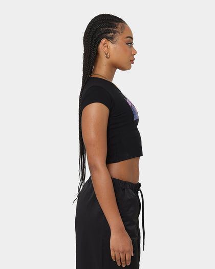 American Thrift X Bratz Women's Dump Him Baby T-Shirt Black