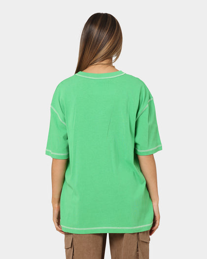 Champion Heritage Contrast Stitch T-Shirt Green Crisp