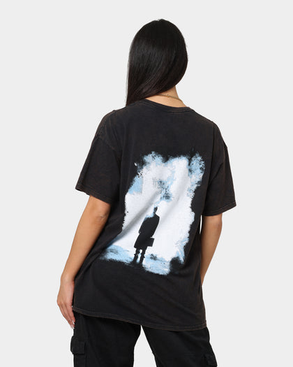 Goat Crew X American Psycho Knife Vintage T-Shirt Black Wash