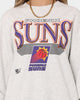 Mitchell & Ness Women's Phoenix Suns Underscore Crewneck White Marle