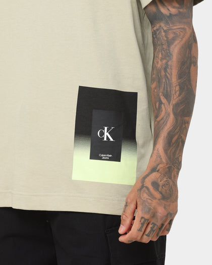 Calvin Klein Illuminated Box T-Shirt Wheat Fields