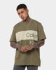 Calvin Klein Institutional Blocking T-Shirt Burnt Olive