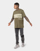 Calvin Klein Institutional Blocking T-Shirt Burnt Olive