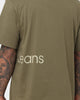 Calvin Klein Institutional Blocking T-Shirt Burnt Olive