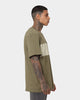 Calvin Klein Institutional Blocking T-Shirt Burnt Olive