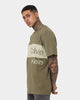 Calvin Klein Institutional Blocking T-Shirt Burnt Olive