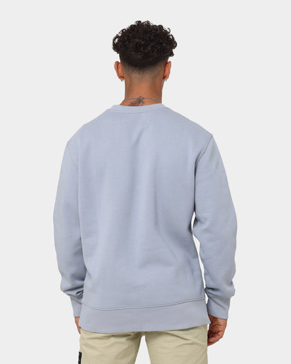 Calvin Klein Monogram Logo Crewneck Silver Sky