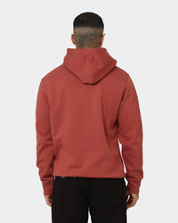 Calvin Klein Monogram Logo Hoodie Terracotta Tile