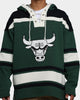 47 Brand Chicago Bulls Superior Lacer Hoodie Dark Green