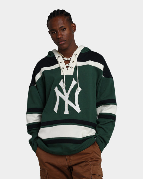 47 Brand New York Yankees Superior Lacer Hoodie Dark Green