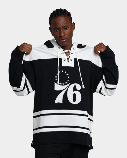 47 Brand Philadelphia 76ers Superior Lacer Hoodie Jet Black