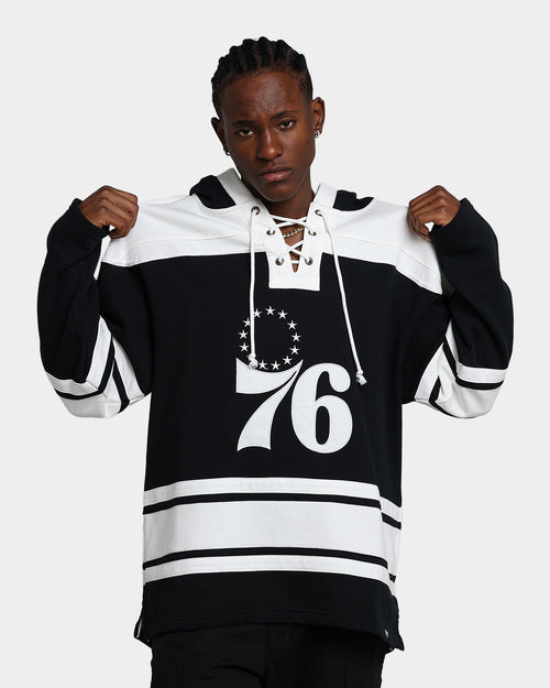 47 Brand Philadelphia 76ers Superior Lacer Hoodie Jet Black