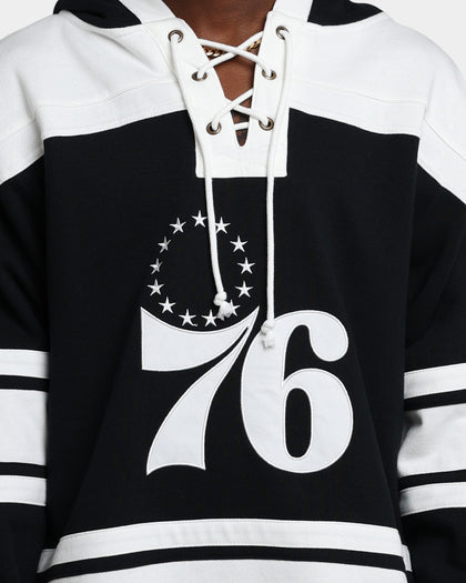 47 Brand Philadelphia 76ers Superior Lacer Hoodie Jet Black