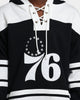 47 Brand Philadelphia 76ers Superior Lacer Hoodie Jet Black
