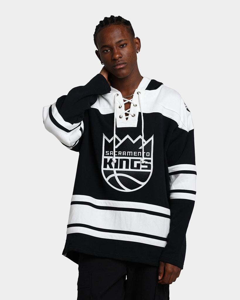 Men's Sacramento Kings Fanatics Branded Black Made To Move Space Dye Raglan  Pullover Hoodie