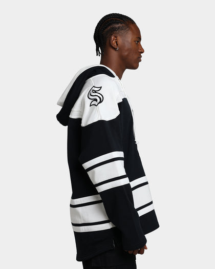 47 Brand Seattle Kraken Superior Lacer Hoodie Jet Black
