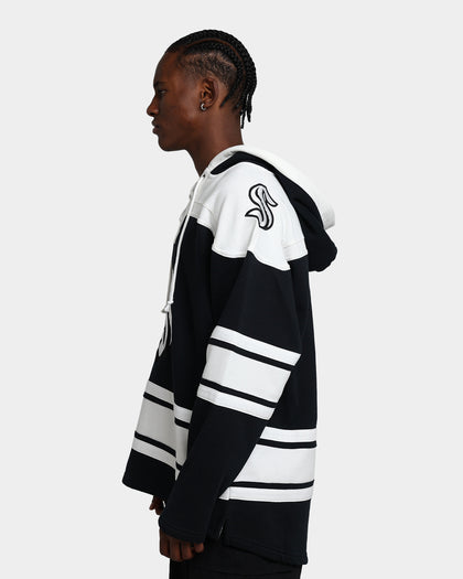 47 Brand Seattle Kraken Superior Lacer Hoodie Jet Black