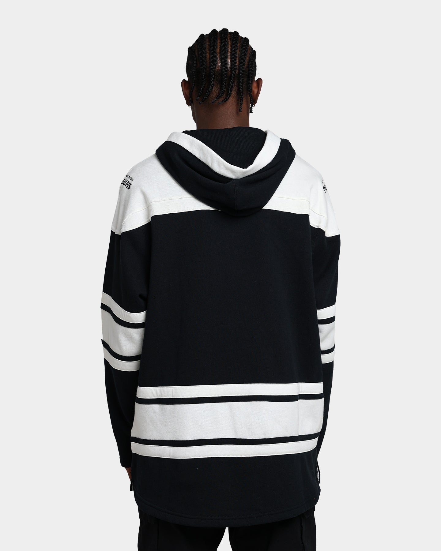 47 Brand Pittsburgh Penguins Superior Lacer Hoodie Jet Black