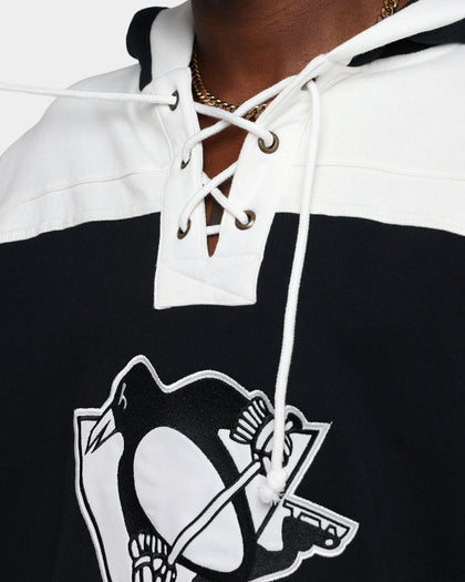 47 Brand Pittsburgh Penguins Superior Lacer Hoodie Jet Black