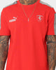 Puma X Ferrari Motorsports Race MT7 Monochrome T-Shirt Rosso Corsa