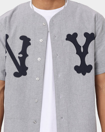 New York Yankees Gris 9FORTY A-Frame Snapback - LOOKER GT New York Yankees Gris 9FORTY A-Frame Snapback - LOOKER GT