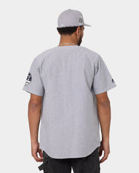 Majestic Athletic New York Yankees Highlander Rep Jersey Cool Grey