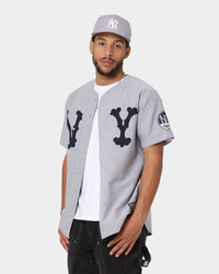Majestic Athletic New York Yankees Highlander Rep Jersey Cool Grey