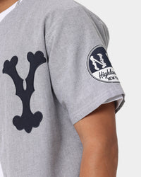 Majestic Athletic New York Yankees Highlander Rep Jersey Cool Grey