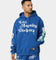 Majestic Athletic Los Angeles Dodgers Puff Print Patch Hoodie Royal