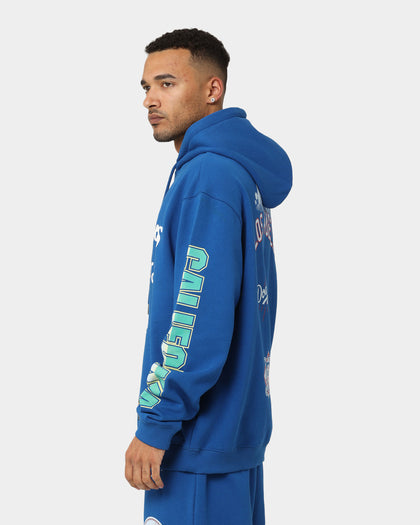 Majestic Athletic Los Angeles Dodgers Puff Print Patch Hoodie Royal