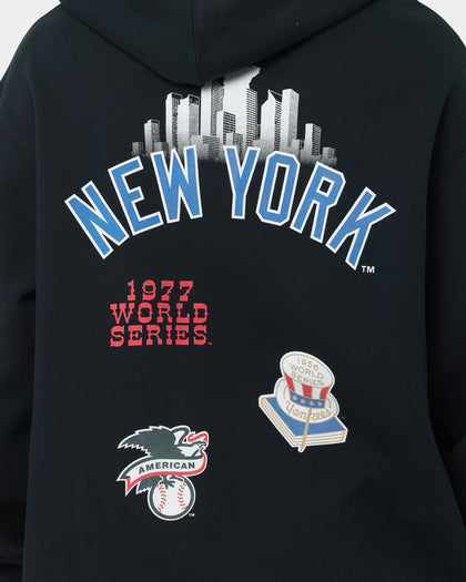 Majestic Athletic New York Yankees Puff Print Patch Hoodie True Navy