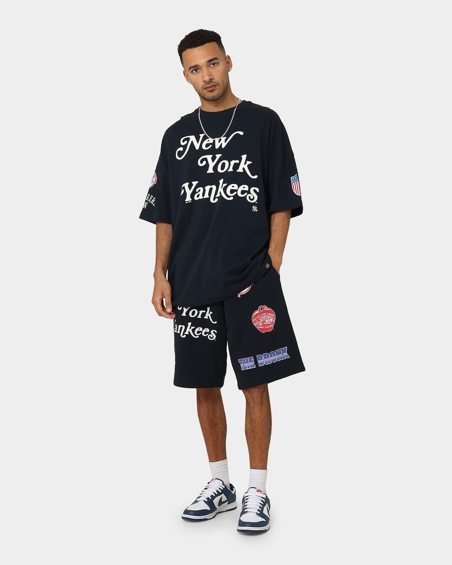 Majestic Athletic New York Yankees Puff Print Patch Oversized T