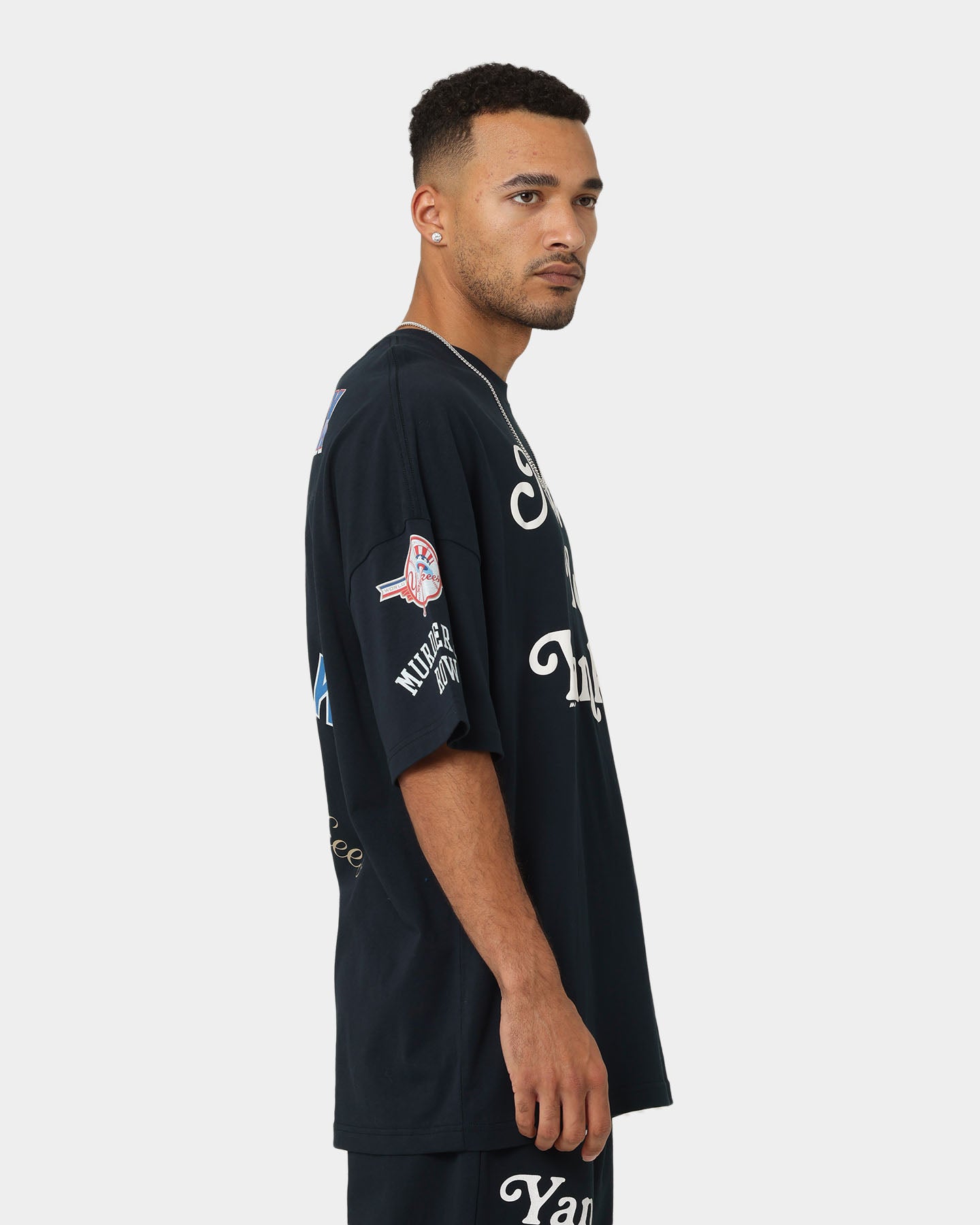 Majestic Athletic New York Yankees Puff Print Patch Oversized T