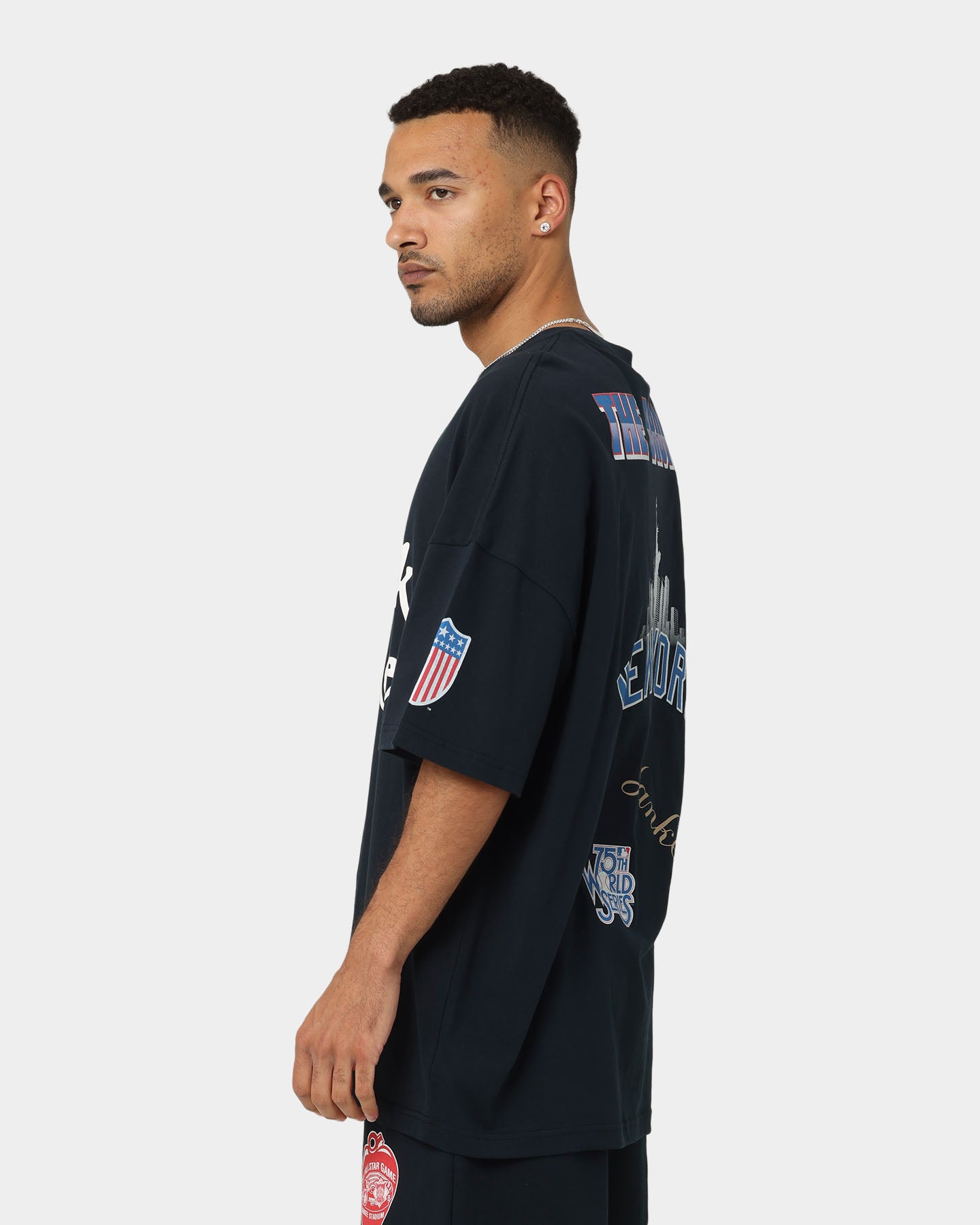 Majestic Athletic New York Yankees Puff Print Patch Oversized T