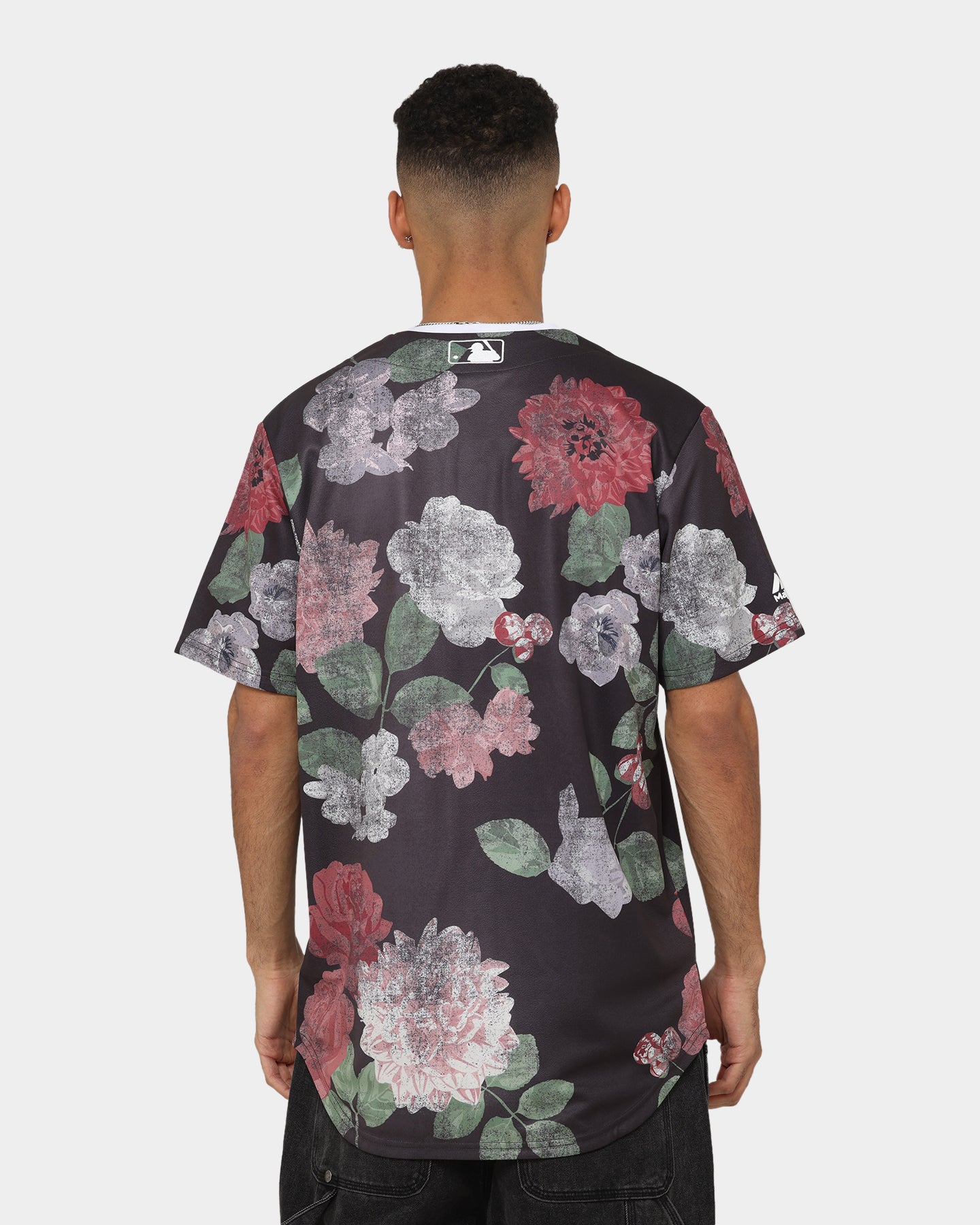 Majestic Athletic Los Angeles Dodgers Floral Wordmark Rep Jersey