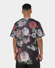 Majestic Athletic Los Angeles Dodgers Floral Wordmark Rep Jersey Faded Black